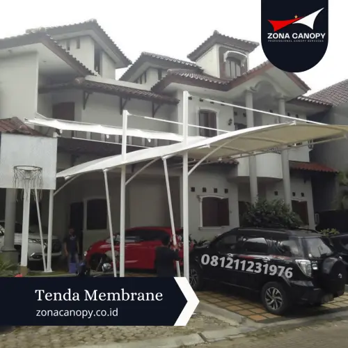Canoppy Membrane Carport lembang
